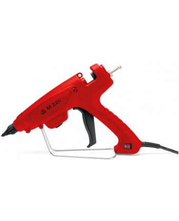 Pistola Termofusibile MAESTRI M220 RED LINE - PROFESSIONALE da 140 a 220 gradi - INCOLLATRICE A CALDO 220w