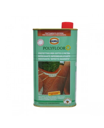 PROTETTIVO IMPERMEABILIZZANTE - POLYFLOOR 1 LT - PER COTTO E PIETRA MADRAS 