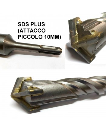 PUNTA SDS PLUS 24X600MM - MURO CEMENTO 4 TAGLIENTI - 60H608 VERTO