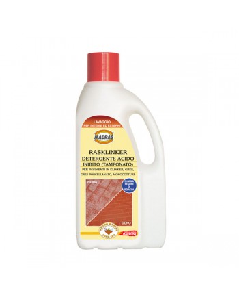 DETERGENTE  - RASklinker - 1 LT ACIDO X COTTO KLINKER GRES CERAMICA - MADRAS