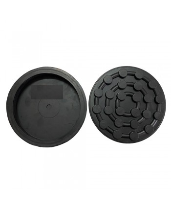 TAMPONE IN GOMMA TONDO A CUFFIA PER PONTE SOLLEVATORE Ø160mm