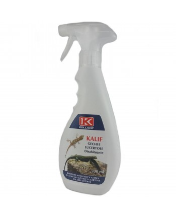 Disabituante KOLLANT 750ML KALIF spray per rettili gechi lucertole serpenti