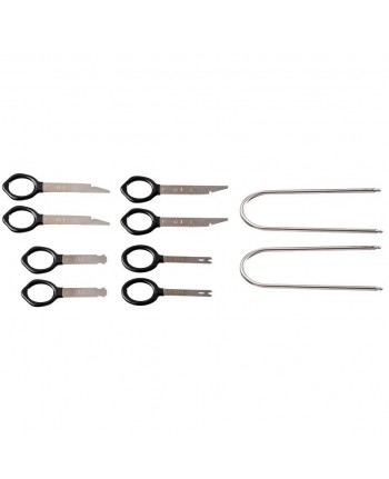 SET ATTREZZI PER Estrazione autoradio - UTENSILI PER RIMUOVERE STEREO - 11-826 NEO TOOLS