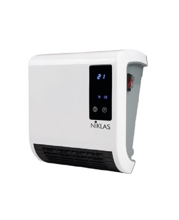 STUFA TERMOVENTILATORE NIKLAS TRENDY DIGITAL ELETTRORISCALDATORE 1000/2000w