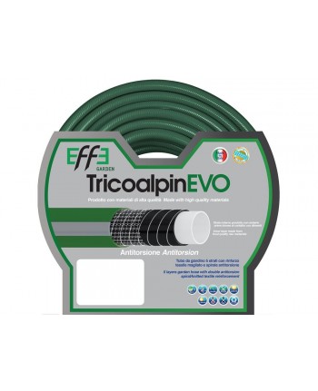 Tubo Tricoalpin Evo bianco-verde 5 strati 1/2" 25 MT - GIARDINO IRIGAZIONE GIARDINAGGIO