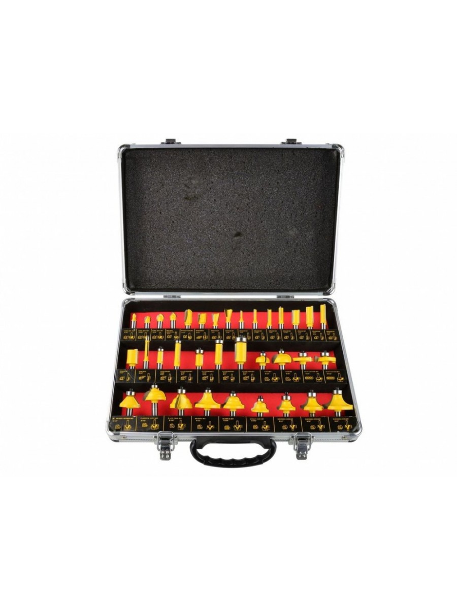 Kit 15 Frese Per Legno Con Gambo 6mm - Per Fresatrici E Pantografi, Ideale Per Scanalature E Cornici - Foto 10