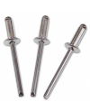  4,8X25 MM RIVETTI ALLUMINIO A STRAPPO -- CONFEZIONE 500 PZ-- BRIXO RIVETTATRICE RIVETTO