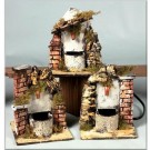 10508 Fontana con pompa per presepe - varie misure assortite - natale