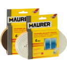 PARAFREDDO ADESIVO GOMMASTRIP  MT 6-- PROFILO "E"  MARRONE MAURER
