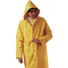 IMPERMEABILE GIALLO  IN PVC - COMPLETO  TAG.  XL -- giacca antipioggia pantalone