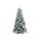 ALBERO DI NATALE 240cm INNEVATO ALASKA - reale SUPER FOLTO NATALIZIO VERDE NEVE