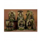 84223 Fontana con pompa per presepe - varie misure assortite - natale