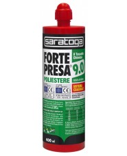 SARATOGA - POLIESTERE ANCORANTE CHIMICO 400 ML EDILIZIA TASSELLO  - RESINA BICOMPONENTE