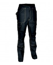 TG48- Cofra Pantalone DUBLIN  multitasche 250 grM2 TECNICO DA LAVORO NERO 