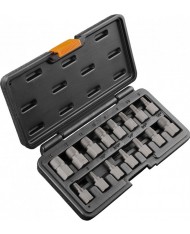 SET ESTRATTORI PER VITE CAVA - 15PZ  ALTA RESISTENZA - NEO 09-607 PROFESSIONALI