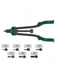 Rivettatrice per Inserti Rivetti Filettati M3/M12 - IN VALIGETTA -JDHR5B16 - JADEVER