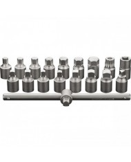 SET 18pz CHIAVI PER TAPPI OLIO - CHIAVE A BUSSOLA TAPPO OLIO - NEO TOOLS 11-235