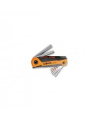 96/BG7 Serie chiavi brugola esagonali Beta Tools PIEGHEVOLI kit chiave esagonale acciaio