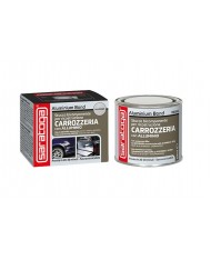 Aluminium Bond - STUCCO BICOMPONENTE per ALLUMINIO e LEGHE 125ml + catalizzatore