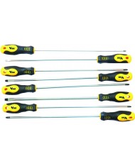 SET 8 CACCIAVITI EXTRALUNGHI 32cm VIGOR