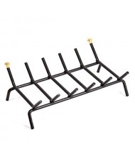 Brucialegna per camino in FERRO 5 barre 37x31x15hcm - PORTALEGNA
