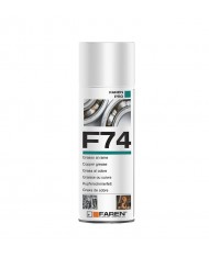Faren F74 Grasso al Rame Spray, Lubrificante al Rame Antigrippante per Alte Temperature, Resistenza a Chimici e Acqua Salata, Prevenzione Usura Componenti, 400ml