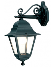  LANTERNA DA GIARDINO CHARME BASSA APPLIQUE GRANDE - IN ALLUMINIO 