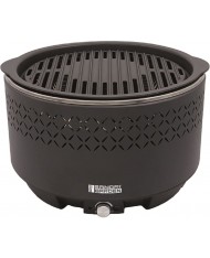 Barbecue Portatile Carbone Tavolo 36cm Alimentazione Batteria USB Griglia Ghisa SandriGarden