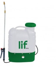 POMPA A ZAINO 16LT A BATTERIA RICARICABILE + ACCESSORI - SPALLA IRRORARE LIF MAYA