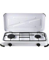 FORNELLO 2 FUOCHI A GAS GPL - Fornello a 2 bruciatori campagna campeggio