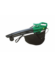 SOFFIATORE ASPIRAFOGLIE ASPIRATORE TRITURATORE GREEN CAT EOLO 3000W