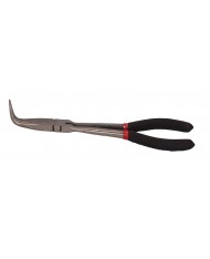 PINZA EXTRA LUNGA 28cm PER MECCANICI - BECCO CURVO 90°