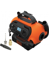 BLACK & DECKER BDCINF18N COMPRESSORE ARIA PORTATILE ALIM. 12 VOLT E 230 V 11 BAR