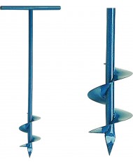 TRIVELLA A MANO ø12CM H95cm - CAVABUCHE - IN ACCIAIO VERNICIATO