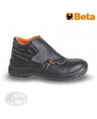 N 40  SCARPE ANTINFORTUNISTICHE BETA 7245B ALTE PELLE FIORE S3 PROTEZIONE FRONTALE