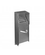 810.a - POSACENERE DA ESTERNO ANTRACITE  CM 14x8x34H -- A MURO 