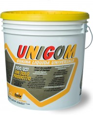 GUAINA LIQUIDA -  18kg - Bianco - IMPERMEABILIZZANTE PEDONABILE PER TERRAZZI - UNIGOM