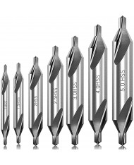 SET PUNTE da CENTRO 7 PZ FIANCHI DIRITTI 60°  HSS