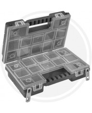 PORTAMINUTERIA VALIGETTA DOPPIA - MAURER - 28X18X10 cm DIVISORI RIMOVIBILI ORGANIZER