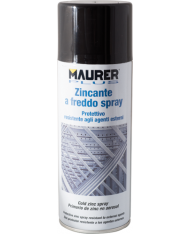 ZINCO ZINCANTE RIVESTIMENTO PROTETTIVO  SPRAY FREDDO -  400 ML - MAURER