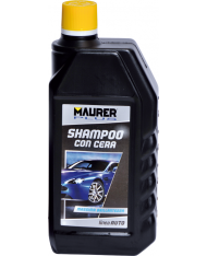 SHAMPOO-DETERGENTE PER AUTO 1LT CON CERA MAURER PLUS