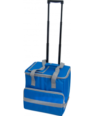 BORSA TERMICA 38LT a trolley IN PVC POLIESTERE 38X29X37H - 