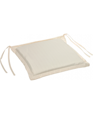 CUSCINO PER ESTERNI IN POLIESTERE PER SEDIA 43X43cm -  Idrorepellente lavabile