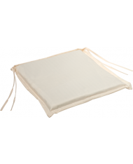CUSCINO PER ESTERNI IN POLIESTERE PER SEDIA 50X50cm -  Idrorepellente lavabile