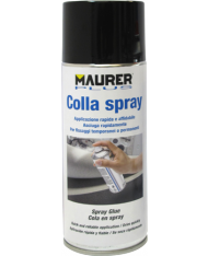 COLLA SPRAY REMOVIBILE/PERMANENTE MAURER - PER STENCIL FOTO TESSUTO - 400ml