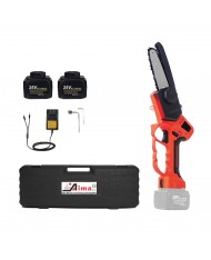 AIMA ITALY - Sega a batteria litio 25V 2,0AH - mod. LYNX Lama CARVING  - PROFESSIONALE con valigetta