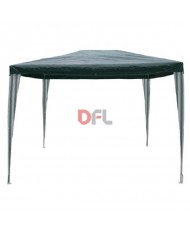 GAZEBO IN ACCIAIO verde - 3x2 MT 2,6h - con tubolari - MACON