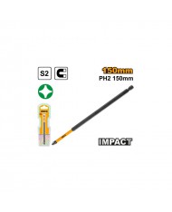 5pz - INSERTI 150mm - PH2 - Impact - MAGNETICO - INGCO SDBIM71PH2150