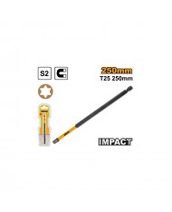 5pz - INSERTI 250mm - TORX T25- Impact - MAGNETICO - INGCO SDBIM71T25250