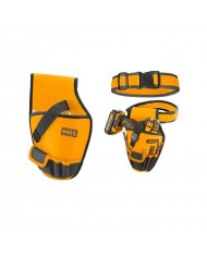 FODERO PORTA ATTREZZI E AVVITATORE 6 TASCHE CON CINTURA - INGCO HTBP03011